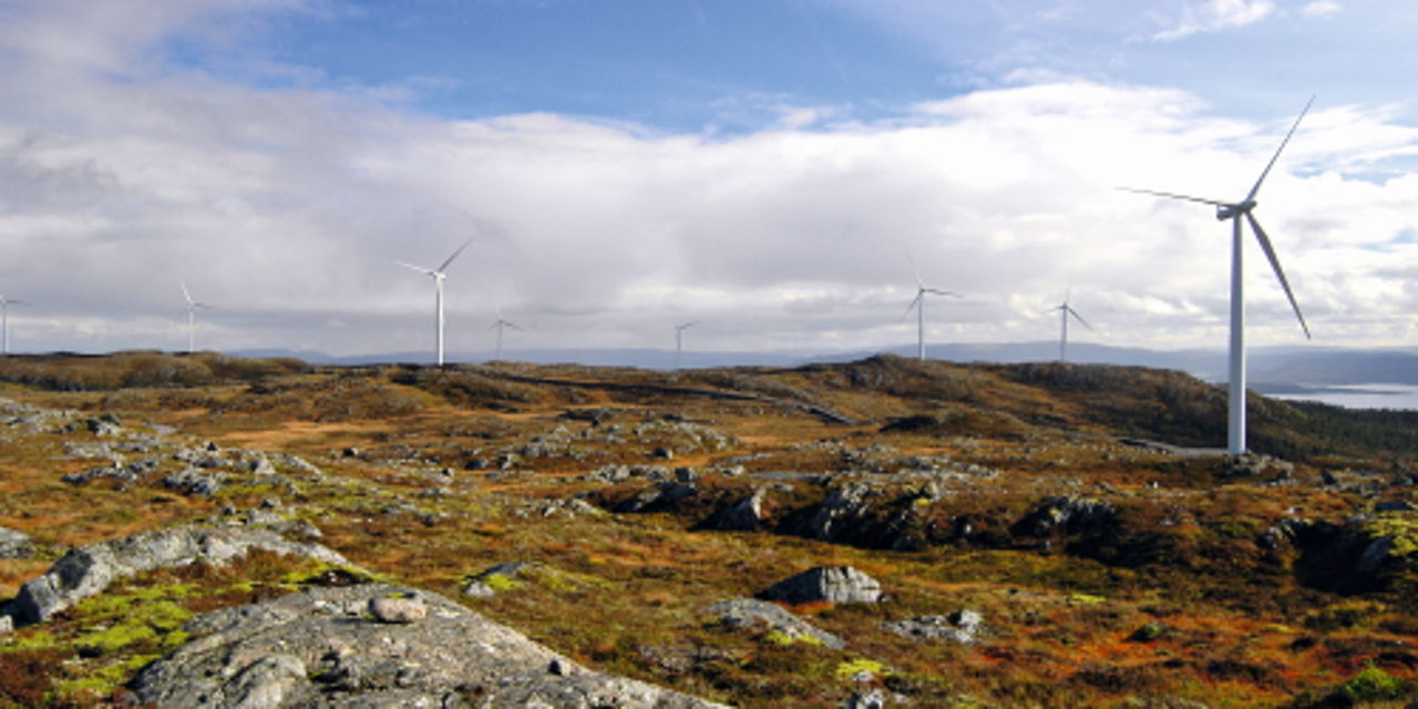 Wind Farm inn rural location